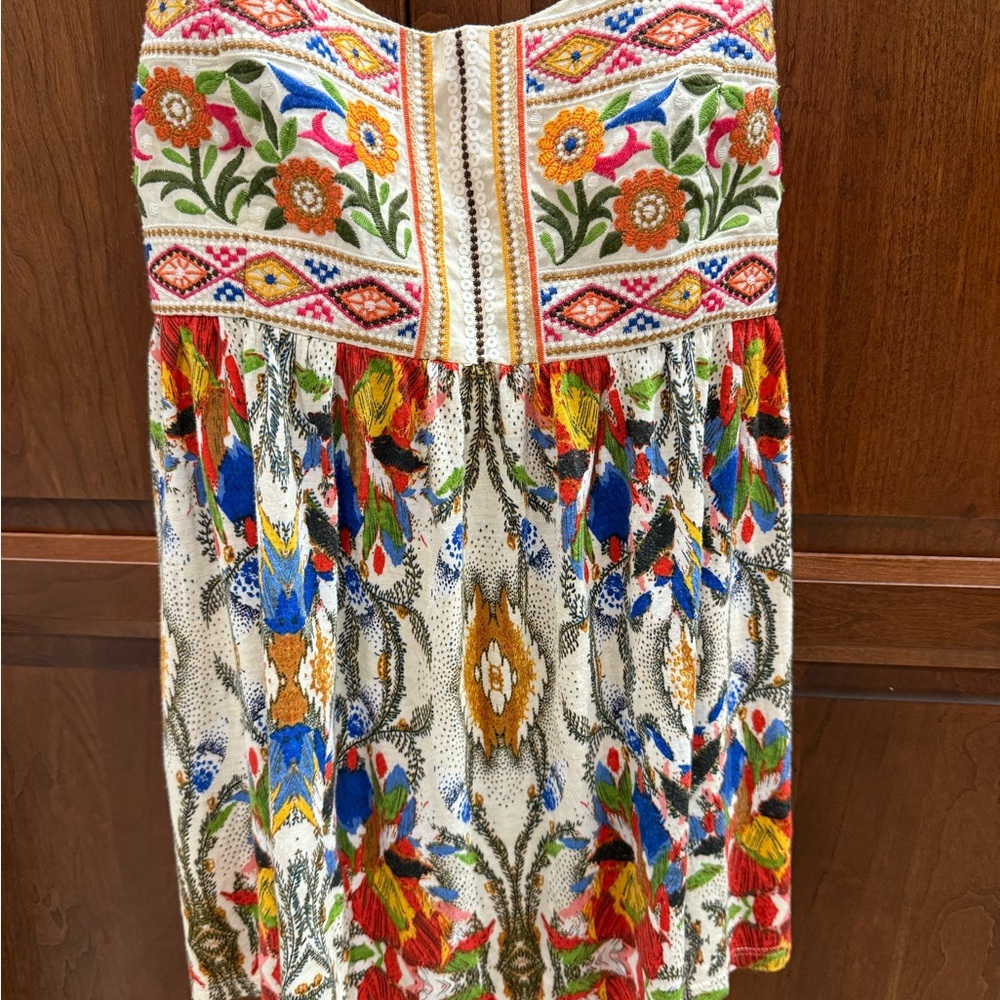 Women's Embroidered Tank Top